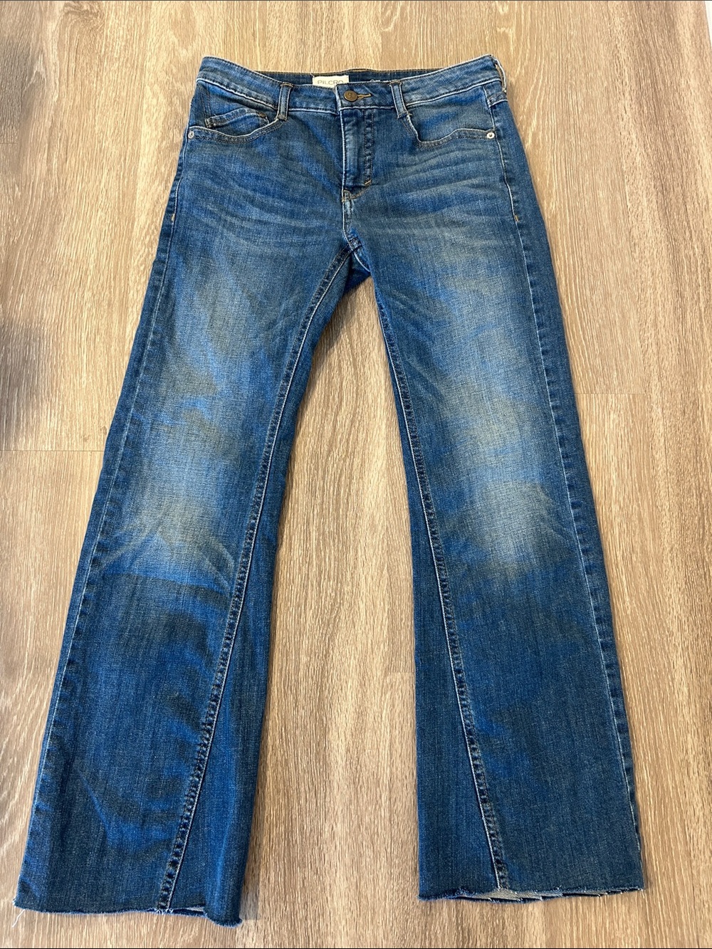 Pilcro - Mid Rise Bootcut Jeans